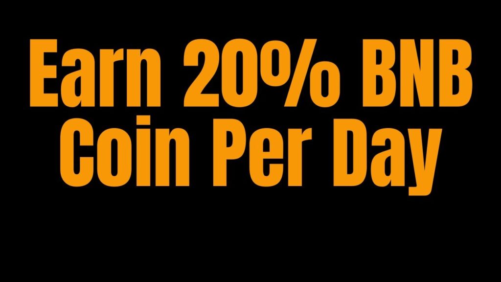 How I Earn 20% BNB Coin Per Day with BNB42