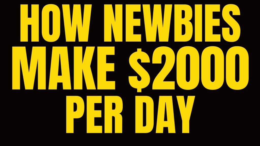 How To Make $2000 A Day Without A Website [Make Money Online]